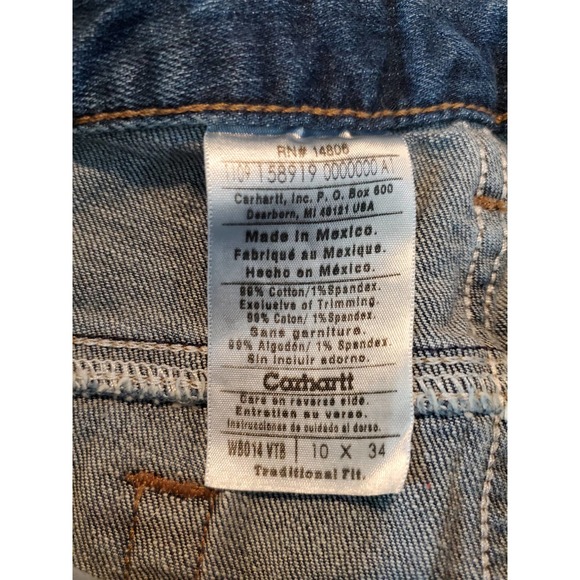Carhartt Traditional Fit, Women’s Size 10 - Picture 5 of 5